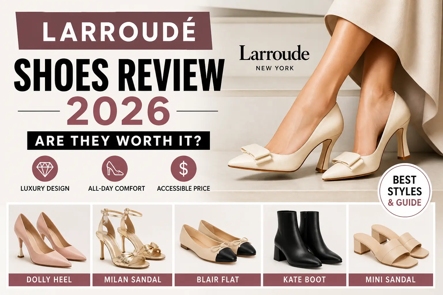 Larroudé Shoes Review 2026: Luxury Heels That Are Actually Worth It?