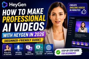 How To Create Professional AI Videos With HeyGen In 2026