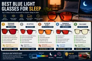 Best Blue Light Glasses For Sleep In 2026